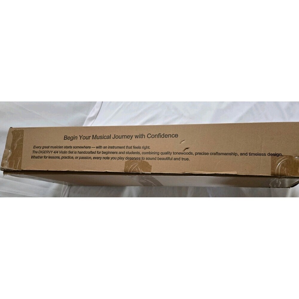 DIGERVY Violin 4/4 Full Size Kit for Beginners and Adults Maple & Spruce Wood - Picture 13 of 14